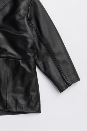 Overcoat Leather Jacket Coat - 2025 AUTUMN