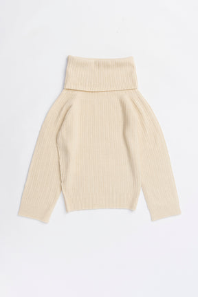 Off-Shoulder Knit - 2025 WINTER