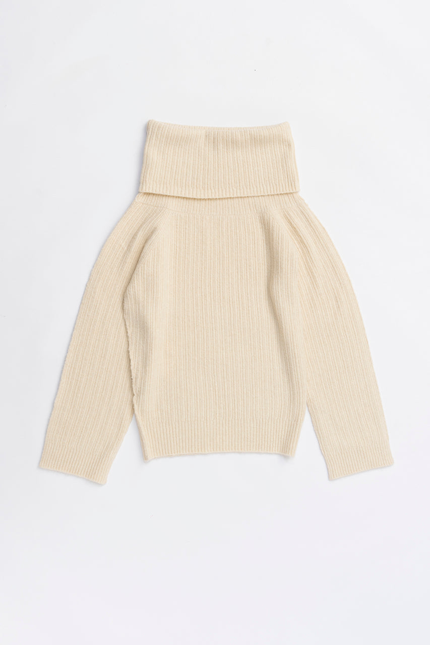 Off-Shoulder Knit - 2025 WINTER