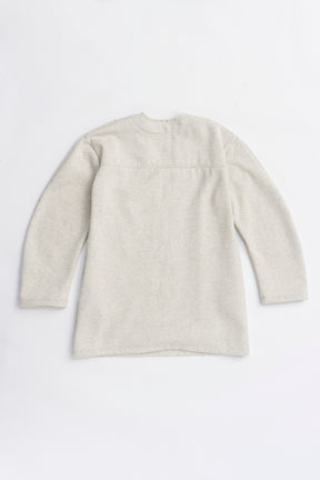 Deep V-Neck Sweatshirt - 2025 WINTER