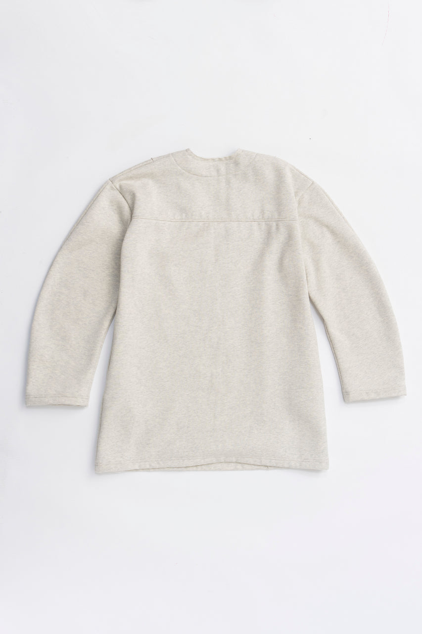 Deep V-Neck Sweatshirt - 2025 WINTER