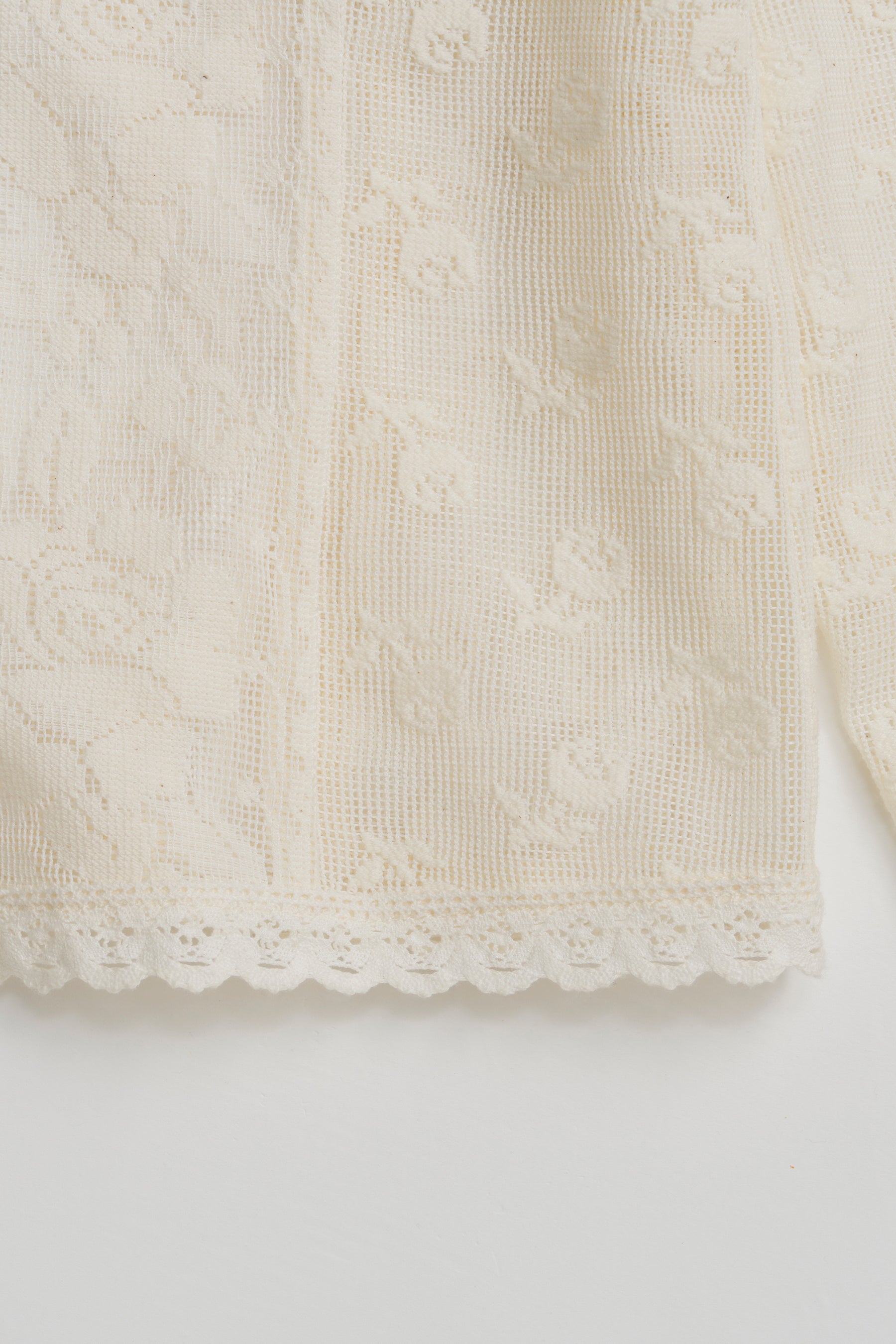 Crochet Lace Shirt - PRE ORDER