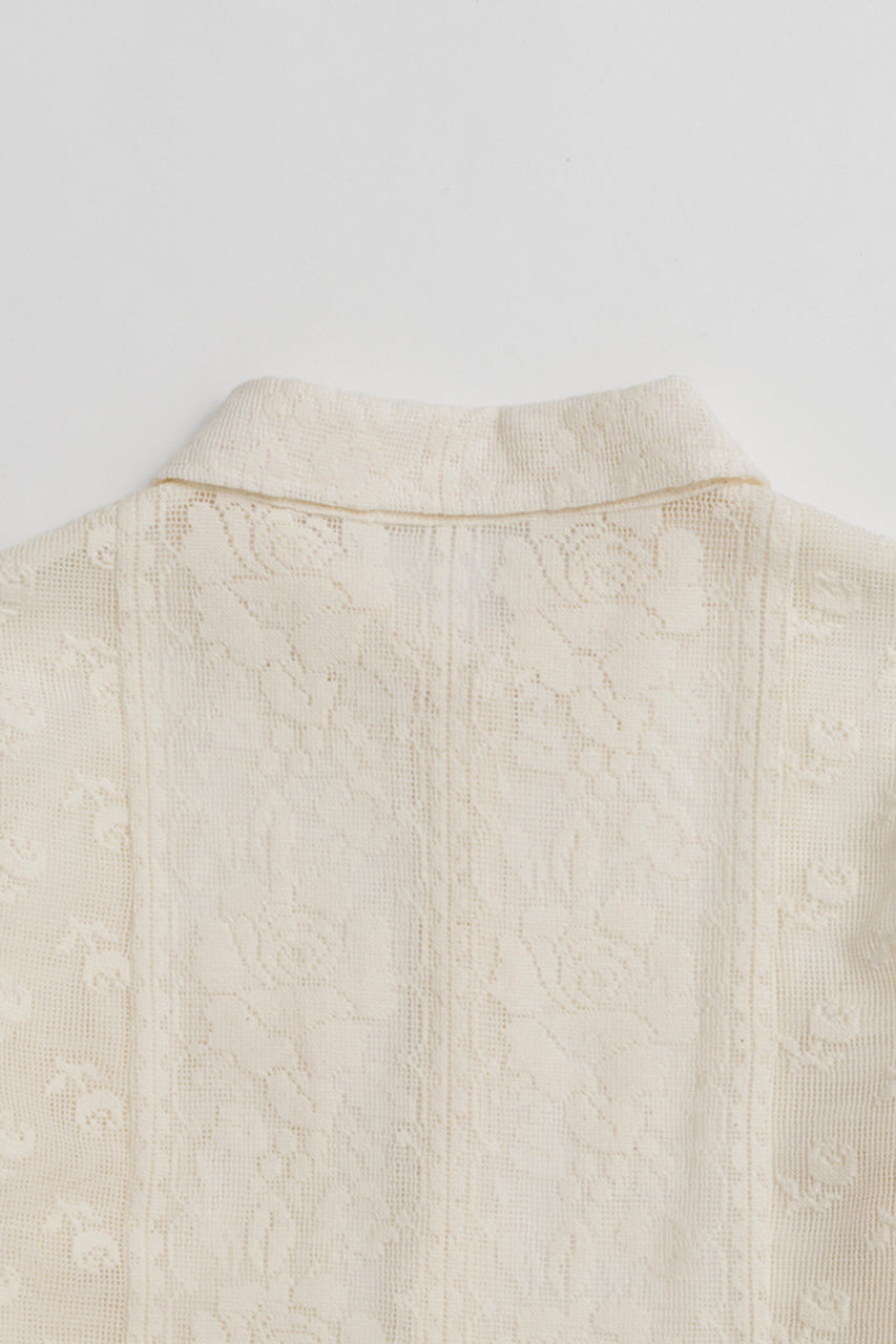 Crochet Lace Shirt - PRE ORDER
