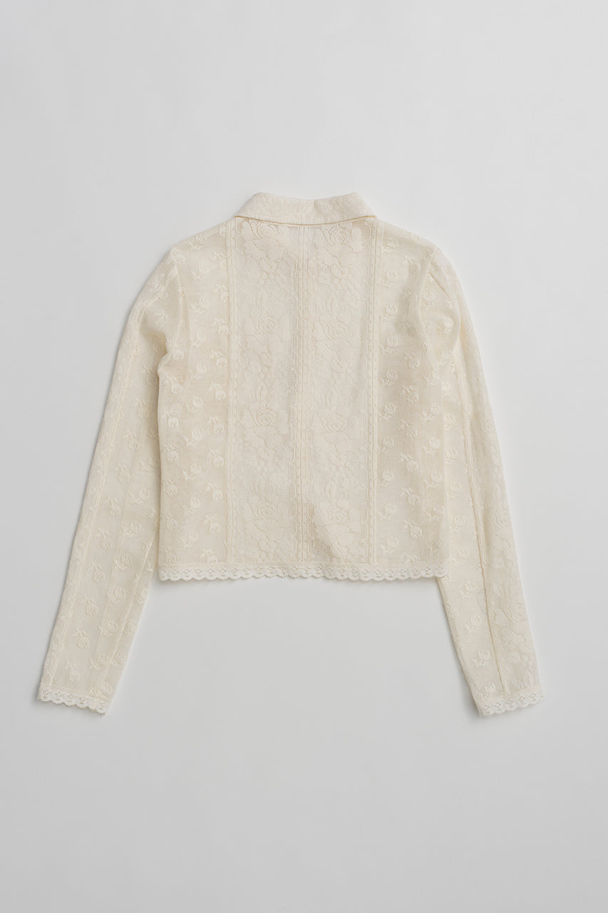 Crochet Lace Shirt - PRE ORDER