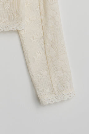 Crochet Lace Shirt - PRE ORDER