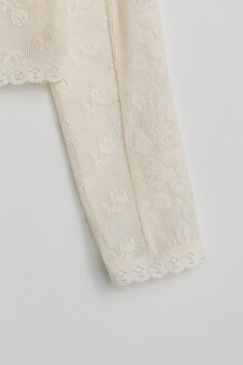 Crochet Lace Shirt - PRE ORDER