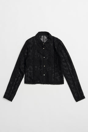 Crochet Lace Shirt - PRE ORDER