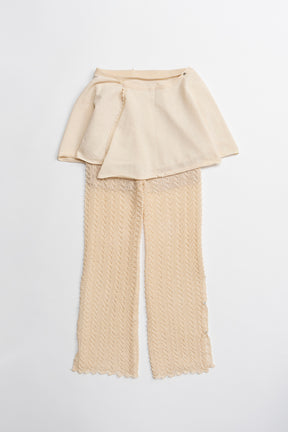 Skirt-Combined Pants - 2026 SPRING