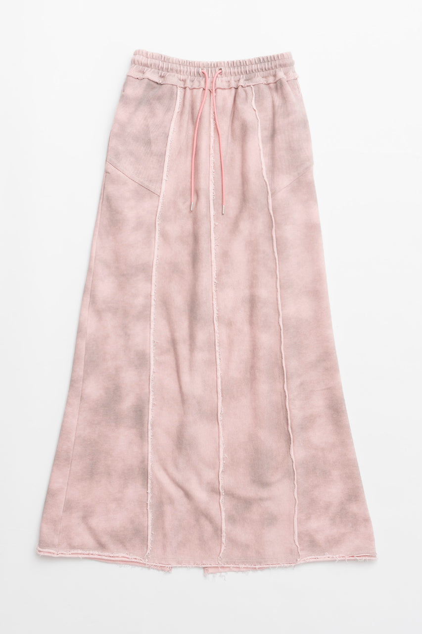 【24WINTER PRE ORDER】Outseam Sweatshirt Maxi Skirt