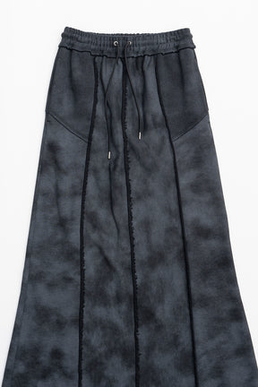 【24WINTER PRE ORDER】Outseam Sweatshirt Maxi Skirt