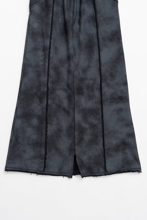 【24WINTER PRE ORDER】Outseam Sweatshirt Maxi Skirt