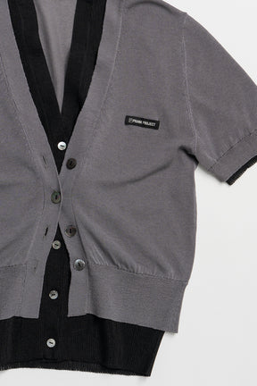 Double Front Knit Cardigan - 26SUMMER