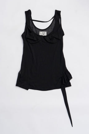 Aphora Sheer Black Top