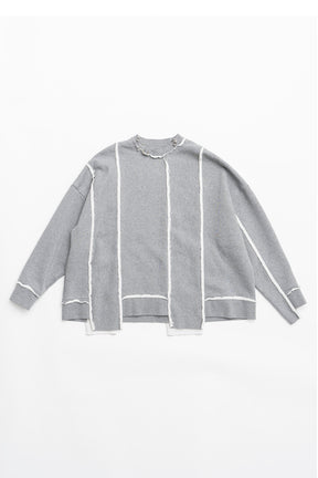 【24WINTER PRE ORDER】Piercing Sweatshirt Top