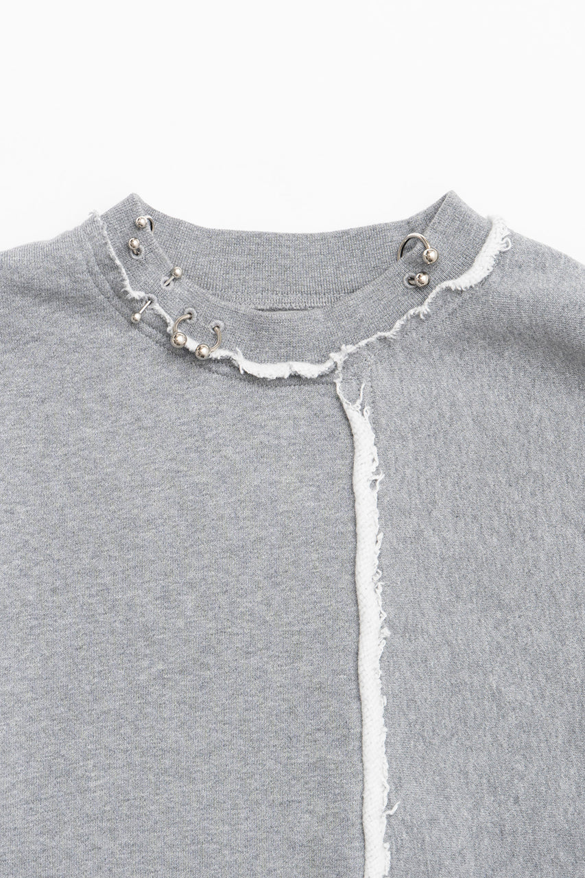 【24WINTER PRE ORDER】Piercing Sweatshirt Top