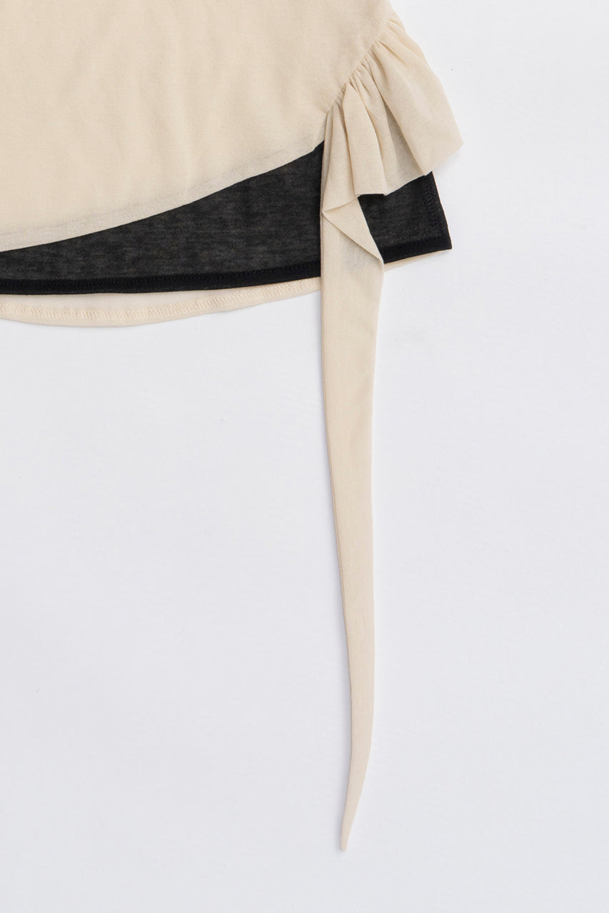 Aphora Sheer Nude Top