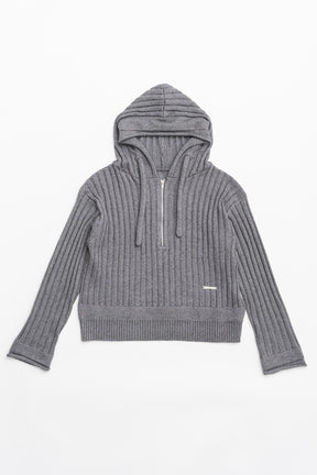 【24WINTER PRE ORDER】Angola Knit Hoodie