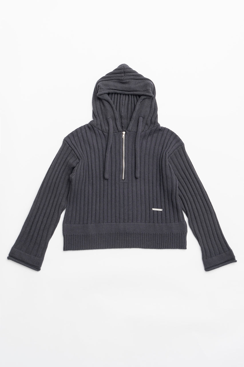 【24WINTER PRE ORDER】Angola Knit Hoodie