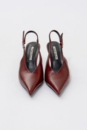 V-Cut Wedge Pumps - 2025 WINTER