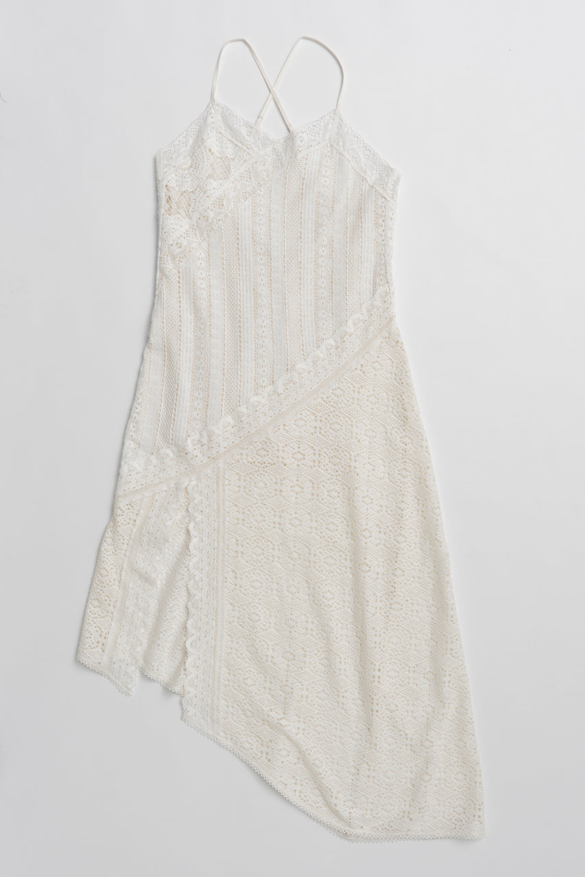 Lace Trimming Dress - 26SUMMER