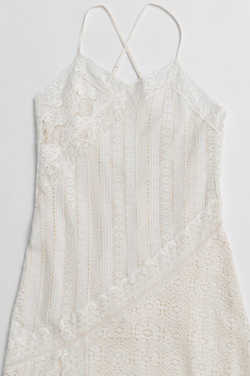 Lace Trimming Dress - 26SUMMER