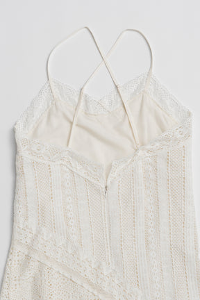 Lace Trimming Dress - 26SUMMER