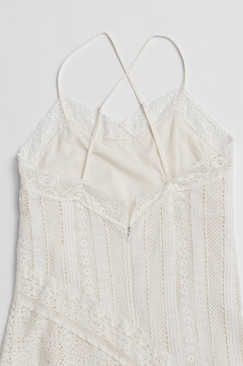 Lace Trimming Dress - 26SUMMER