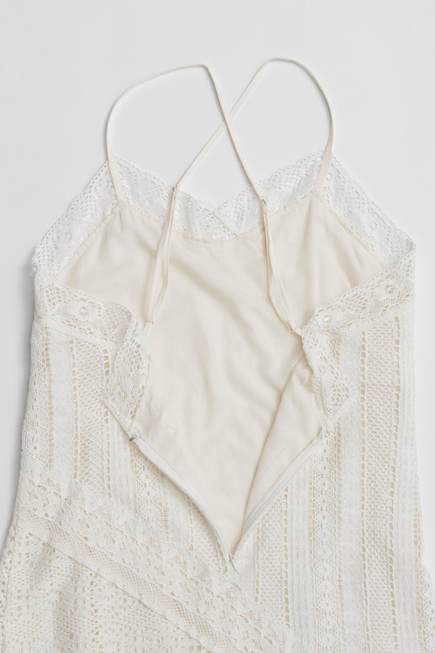 Lace Trimming Dress - 26SUMMER