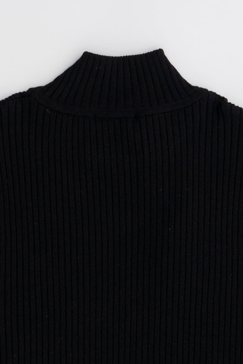 Reedition Short Sleeves Rib Knit Sweater