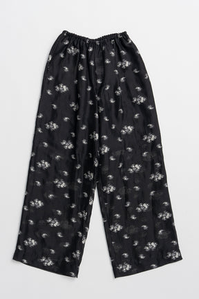 Flower Jacquard Lounge Pants - PRE ORDER