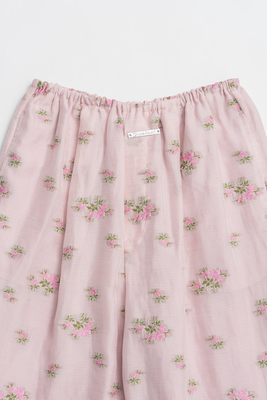 Flower Jacquard Lounge Pants - PRE ORDER