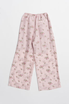 Flower Jacquard Lounge Pants - PRE ORDER