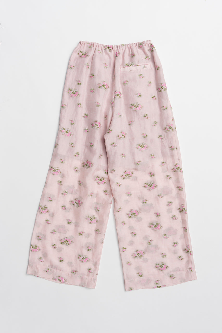 Flower Jacquard Lounge Pants - PRE ORDER