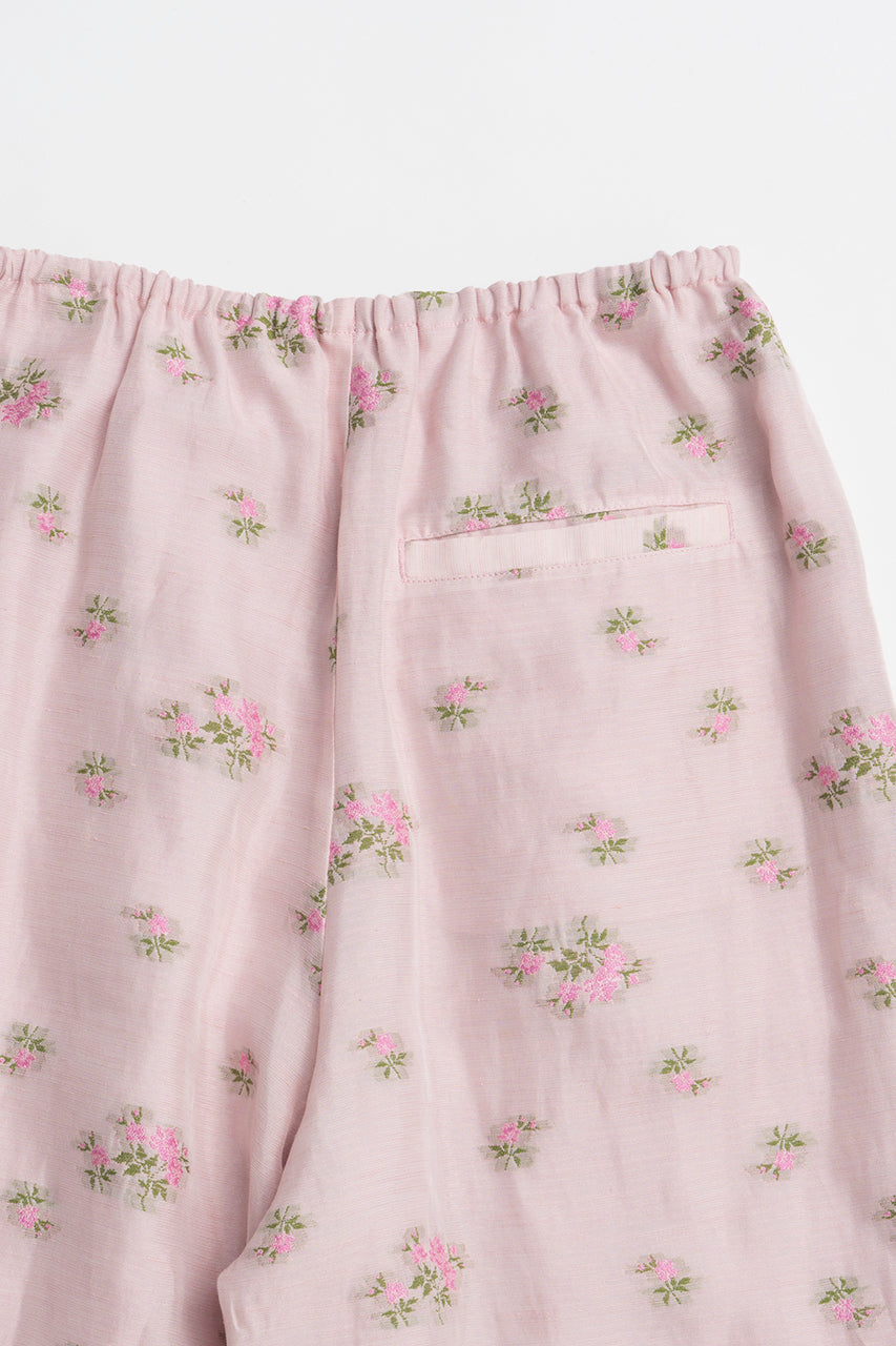 Flower Jacquard Lounge Pants - PRE ORDER