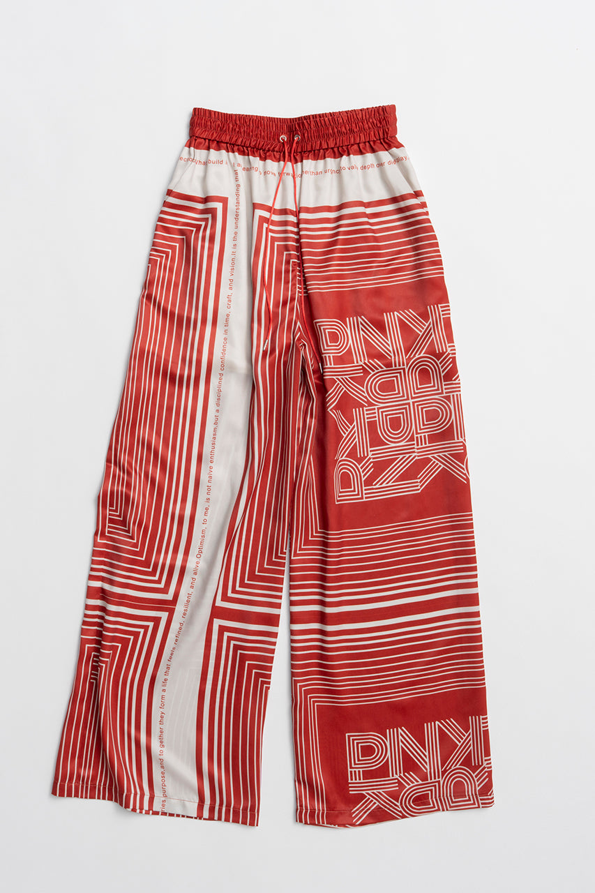 Scarf Print Pants - PRE ORDER