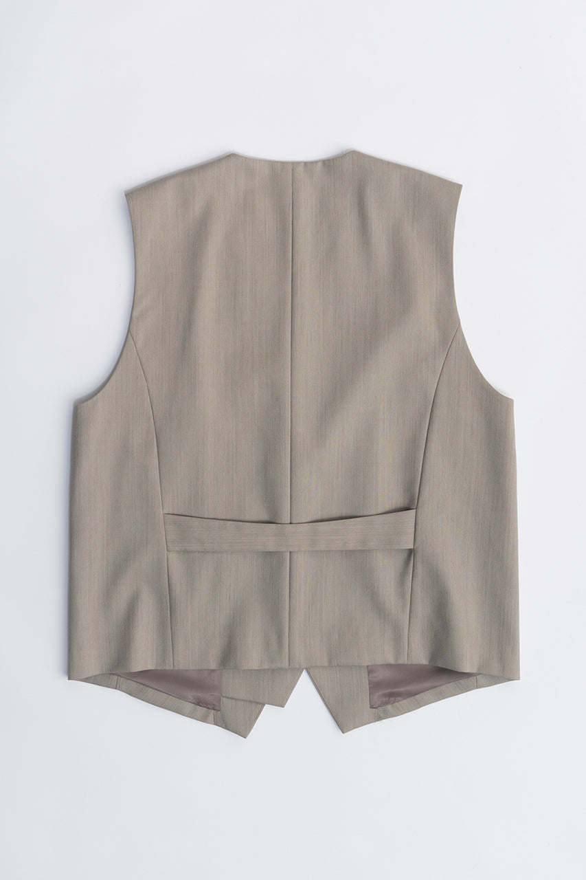【24SPRING PRE ORDER】Double Front Collarless Gilet