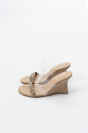 Clear Combination Mules - 2026 SPRING
