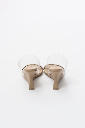 Clear Combination Mules - 2026 SPRING