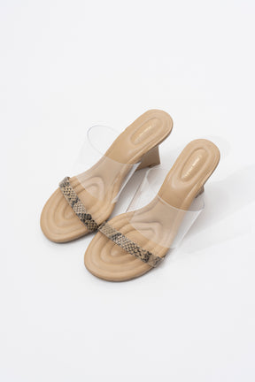 Clear Combination Mules - 2026 SPRING
