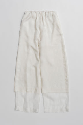 Double Layer Sheer Pants