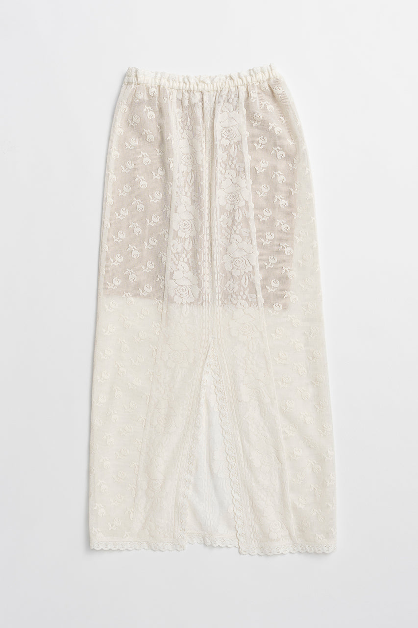 Cross Lace Maxi Skirt - 26SUMMER