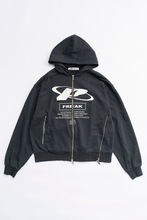 [24Autumn PRE ORDER] FREAK DOUBLE ZIP HOODIE