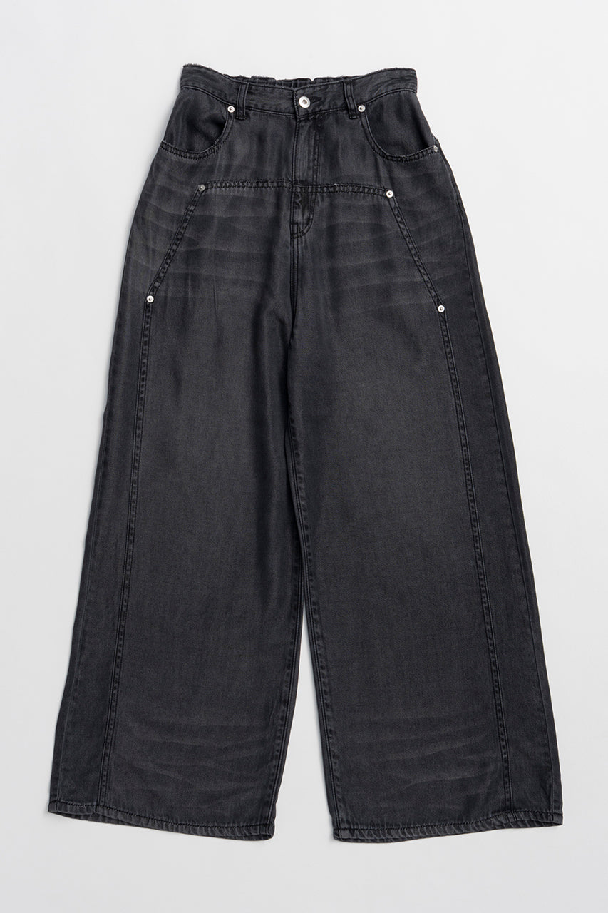 Tencel Denim Wide Pants