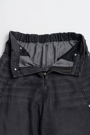 Tencel Denim Wide Pants