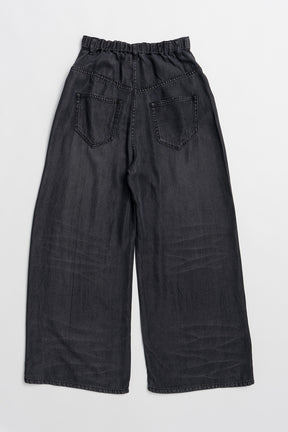 Tencel Denim Wide Pants
