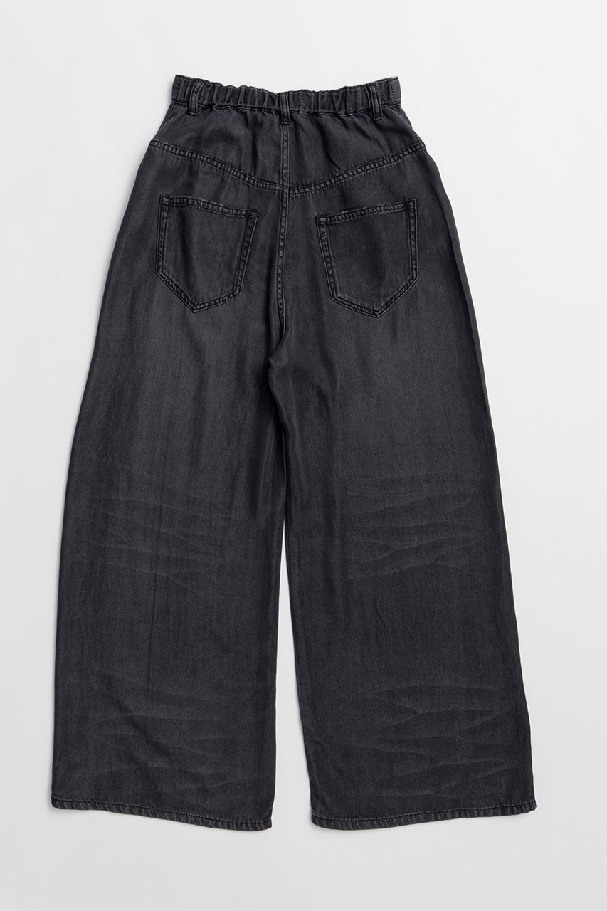 Tencel Denim Wide Pants