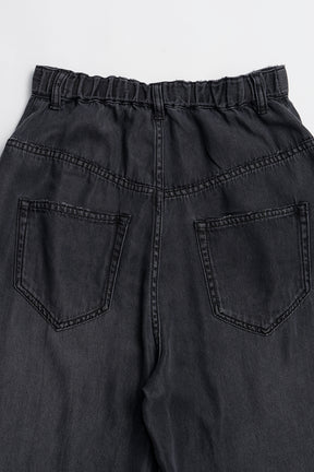 Tencel Denim Wide Pants