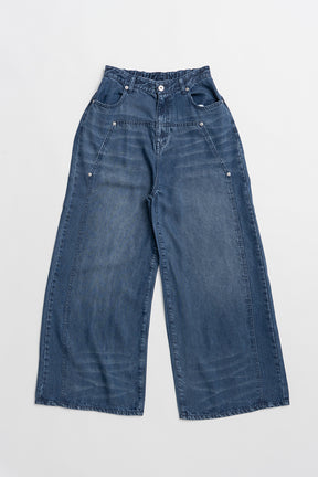 Tencel Denim Wide Pants