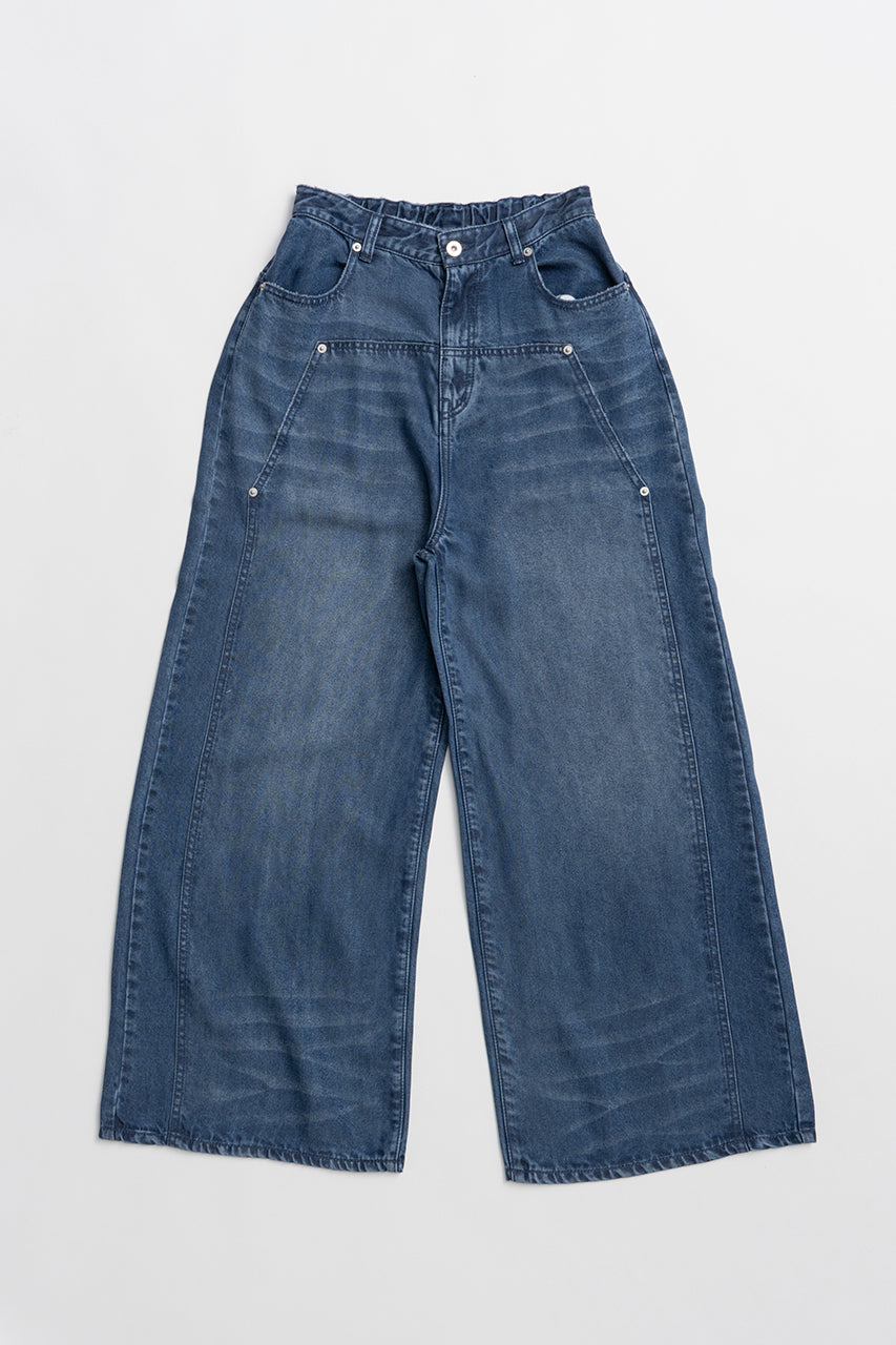 Tencel Denim Wide Pants