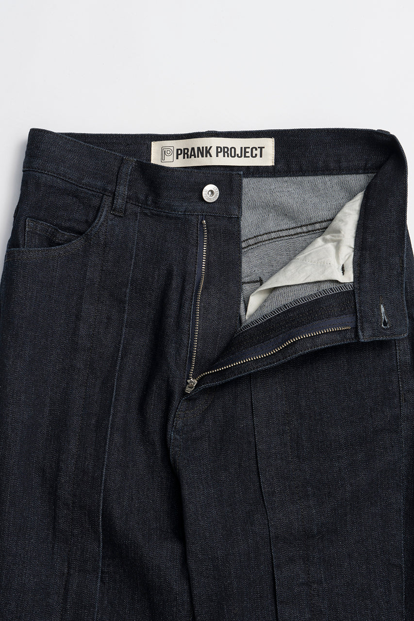 Stretch Zip Denim Pants - PRE ORDER
